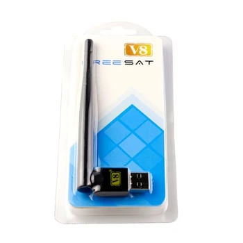 WiFi USB Wireless cu Antenă LAN Adaptor pentru TV Box Receptor de Satelit Freesat V7 HD/Freesat V8 Super Set Top Box TV Receptorilor