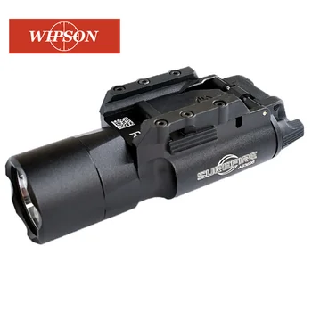 WIPSON Tactice X300 X300U rezistent la apa Lanterna Arma Lumină Pistol Lanterna Pușcă Picatinny Weaver Montare Pentru Vânătoare