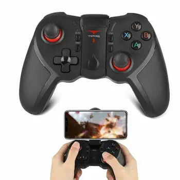 Wireless Gamepad Joystick Wireless Controler de Joc bluetooth 4.0 Joystick-ul Pentru Android iOS Telefonul Mobil, Tableta, TV Box Titular