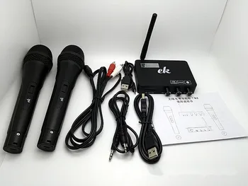 Wireless Karaoke Microfon MIC mikrofon Karaoke player KTV Karaoke Echo Sistem de Sunet Digital Audio Mixer Aparat de Cântat MICeK2