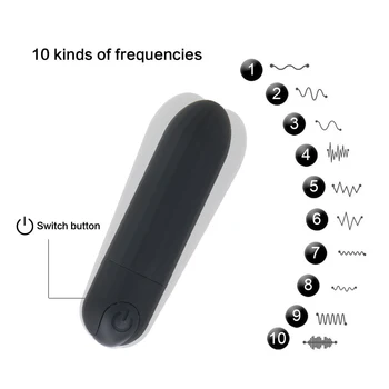 Wireless Mini Puternic Glonț Vibratoare Jucarii Sexuale Pentru Femei Anal Plug Masaj Clitoris Stimulator Erotic Mașină De Sex Feminin Sextoys
