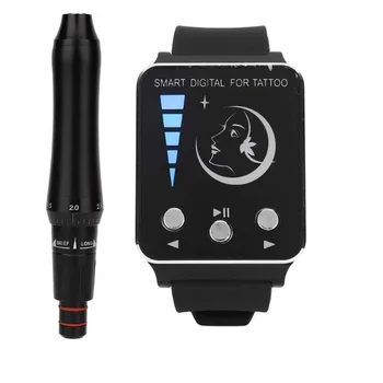 Wireless Portabil Ceas Mașină de Tatuaj Digital Inteligent Machiaj Permanent Mașină Kit pentru Sprancene Contur de Buze MTS