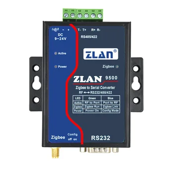Wireless serial server, RS232/485/422 să ZigBee, ZLAN9500