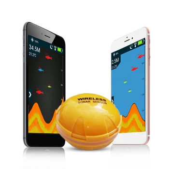 Wireless Sonar Fish Finder Subacvatice Telefon Mobil iOS Android App Bluetooth Inteligent Vizuale HD Sonar de Pescuit Echo Sounder