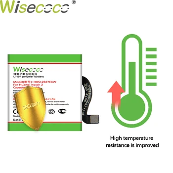 WISECOCO 1050mAh HB512627ECW Acumulator Pentru HUAWEI watch 2 LEO-B09 SmartWatch În Stoc cele mai Recente de Producție de Înaltă Calitate Baterie