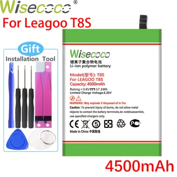 Wisecoco 4500mAh BT-5508 Baterie Pentru Leagoo T8S Telefonul In Stoc Baterie de Înaltă Calitate+Codul de Urmărire