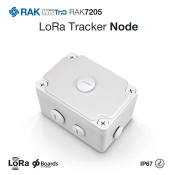 WisTrio LoRa Tracker Nod Electrice Modem Senzor de Bord Modul GPS Integrat Vreme Dovada Cabina cu LORA Antena RAK7205