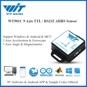 WitMotion WT901C IMU AHRS 9 Axa Senzorului Digital Unghi + Accelerometru + Giroscop + Busola Electronica MPU9250 pe PC/Android/MCU