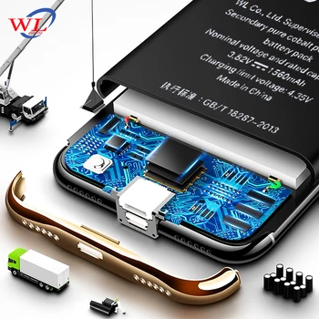 WL Litiu-Polimer de Telefon de Înaltă Calitate, 3.8 V 1560mAh Baterie Reîncărcabilă Telefon Bateria iPhone 5S 5C iPhone5S Baterii