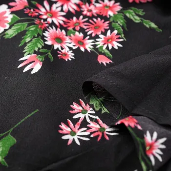 Womail Femei Rochie de vara rochie Casual Plus Dimensiune 4XL Print Floral O-Gât Scurt Maneca Maxi Rochie de Vacanță Sundress Vestidos