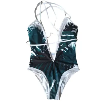WOMAIL Moda 2019-O Bucată Design Tipărite Sexy Underweae Material Poliester Body pentru Femei de Moda Lenjerie de corp 19MAR18