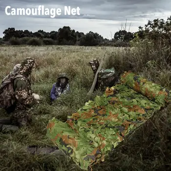 Woodland Camo Plasa Camuflaj Net de Protecție a vieții private Plasă de Camuflaj pentru Camping Pădure, Peisaj