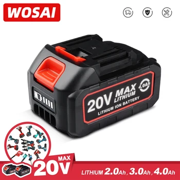 WOSAI Baterie Reîncărcabilă de 12V 20V Litiu-Ion din Seria de Găurit cu Acumulator/Văzut/Surubelnita/Cheie/Polizor unghiular Unelte electrice fără Perii