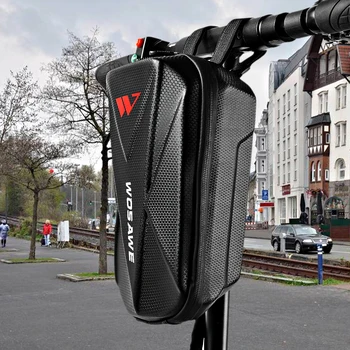 WOSAWE Universal Biciclete Electrice, Scutere Mâner Sac EVA Hard Shell Geanta pentru Telefonul Mobil 2L/ 3L Capacitate Sac de Ciclism