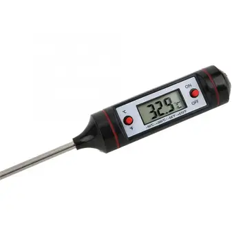 WT-1 Termometru Digital Analogic Termometru Si Higrometru de Plastic, din Oțel Inoxidabil Tester