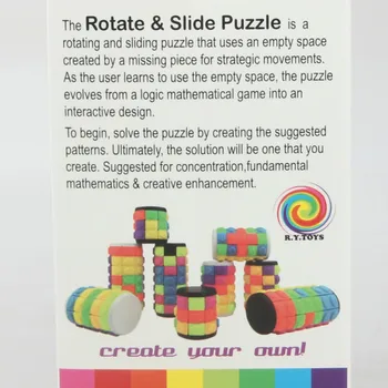 X-CUBE Mini Turn Magie 3/5/7 Straturi Cub Magic Viteza Cuburi Puzzle de Diapozitive Jucărie