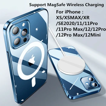 X-Șoc, Anti-coliziune Airbag Sprijină MagSafe de Încărcare Wireless Iphone12 Caz pentru Iphone Xsmax Xr SE2020 11promax 12promax XS