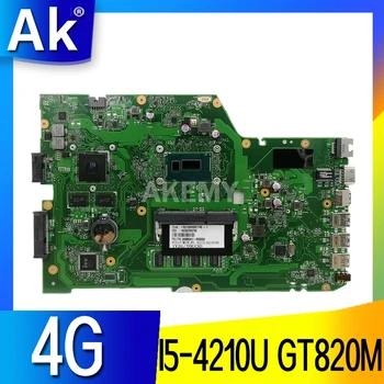 X751LD Pentru Asus X751LD X751LB X751LJC original laptop placa de baza I5-4210U 4G GT820M original, placa de baza de Test