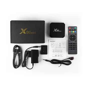 X96 Mini TV BOX Android 9.0 Amlogic S905W Quad-Core Full HD 1080P 1G8G 2G16G 2.4 G Wireless 4K Media Player X96 TV BOX X96 Mini