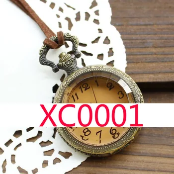 XC0001 piele lanț de ceas de buzunar