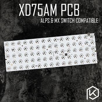 Xd75 xd75am Personalizat Tastatură Mecanică alpi matias mx compatibil 75 cheile Underglow RGB PCB GH60 60% programat gh60 kle planck