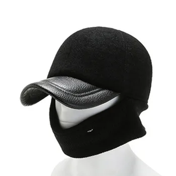 XdanqinX Noi de Iarna pentru Bărbați Șepci de Baseball Gros Cald Căști Pălărie Noutate Pliabil Lână Ureche de Protecție Capac de Bumbac Tata Brand de Pălării