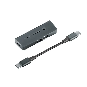 XDUOO Link2 DSD256 ESS8118EC HD HIFI Portabil Decodare Amplificator pentru Căști de Tip C DAC Bass Boost cu 150mW Amplificator