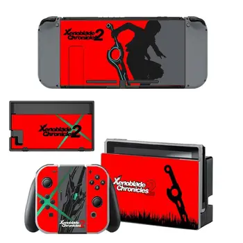 Xenoblade Chronicles 2 Nintendo Comutator Piele Autocolant vinil NintendoSwitch autocolante skin-uri pentru Nintend Comutator Consolă și Bucurie-Con