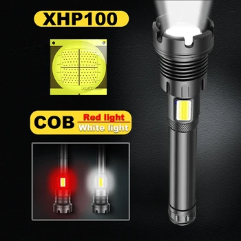 XHP100 cel Mai Puternic Led lanterna Lanterna Xhp90 Lanternă Tactică 18650 Usb Reîncărcabilă Lumina Flash Cree Xhp70.2 Lanterna