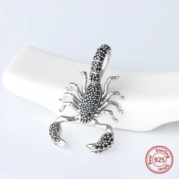 Xiaojing de Moda de Craciun Scorpion Farmecul Margele Pandora din Argint 925 de Accesorii Originale pentru Bratari en-Gros Bijuterii