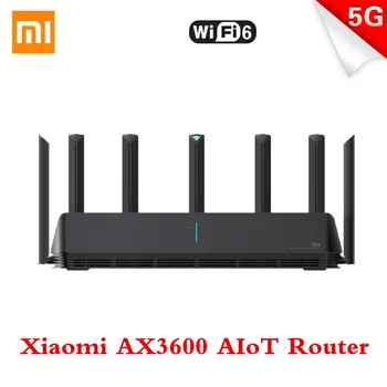 Xiaomi AX3600 AIoT Router Wifi6 Dual-Band 2976Mbs Gigabit Rata WPA3 Criptare de Securitate Plasă Wifi Extern Amplificator de Semnal