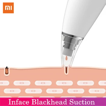 Xiaomi Mijia Inface Negru De Aspirare Dermabraziune Elimina Acnee Pori Peeling Fata Curata Îngrijire A Pielii Faciale Frumusete Instrument