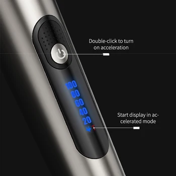 Xiaomi RIWA Electrice de Viteză Variabilă Tuns RE-6305 Puternic Puterea de Oțel Fin Cap de Tăiere Cu Ecran LED Lavabil Zgomot Redus