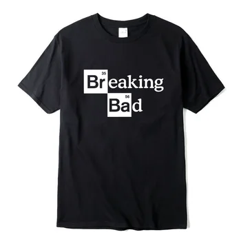 XIN YI Men ' s T-shirt mare qualitybumbac O de Gât Heisenberg Bărbați T-shirt cu Maneci Scurte Casual Breaking Bad Print T camasa Pentru Barbati