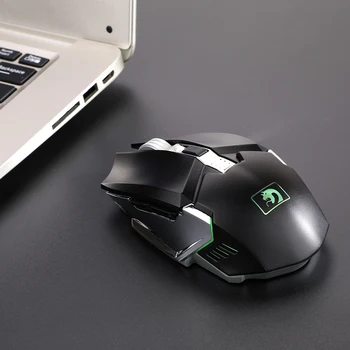 Xinmeng Mamba Wireless Gaming Mouse, Touchpad-ul de Încărcare USB Optic Bluetooth Soareci Pentru Calculator, Laptop, Tableta Reglabil LED-uri Lumina