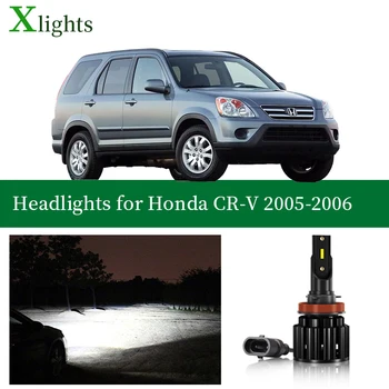 Xlights Becuri Pentru Honda CR-V CRV 2005 2006 LED Faruri Masina Low High Beam Canbus Far Lampă Auto Accesorii Corpuri de iluminat