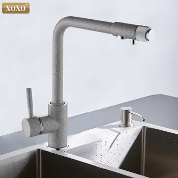 XOXO Filtru robinet de bucătărie Rece și caldă, instalarea mixer robinet punte roti la 360 de grade și de purificare a apei măs 83029BE
