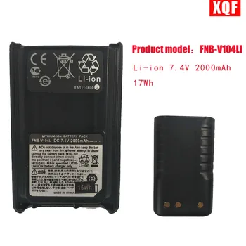 XQF FNB-V104LI Li-ion 7.4 V 2000mAh 17Wh Baterie Pentru Yaesu Vertex VX-230 VX-231 Radio