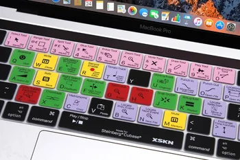 XSKN pentru Steinberg Cubase Piele Tastatura pentru Apple Magic Tastatură SUA și UE Layout, engleză Funcționale Silicon Capac Tastatură