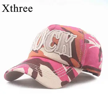 Xthree Nouă Primăvară Bumbac Camuflaj Șepci De Baseball Pentru Bărbați Casual Casquette Snapback Hat Os Unisex