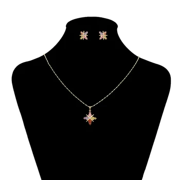 Xuping Moda Galben de Aur-de culoare Placat cu Seturi de Bijuterii pentru Femei Stil Romantic Cadouri Aniversare 65208