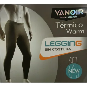 YANOIR-bărbați termice Legging cu butoane (one size)