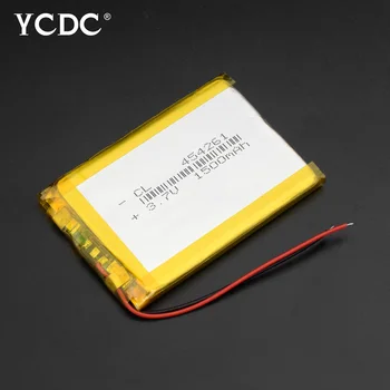 YCDC 1/2/4buc 3,7 V Litiu-Polimer Baterie 454261 MP3 MP4 MP5 GPS Bluetooth Stereo Mic de 1500 mAh Baterii Reincarcabile