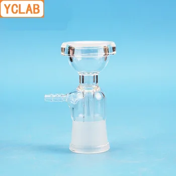 YCLAB 1000mL de Filtrare cu Vid Aparate cu Tub de Cauciuc sticla de 1 litru de Sticlă Nisip Bază de Solvent Lichid Filtru Unitate de Dispozitiv