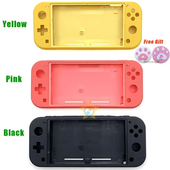 Yelllow Înlocuire Shell Caz Capacul din Plastic Pentru Nintendo Comutator Lite Consola Greu Coajă de Locuințe Masca de Acoperire Negru și Roz