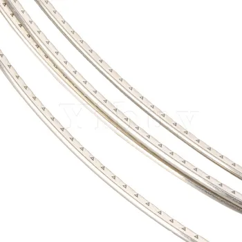Yibuy 8FT Înlocuire Chitara Acustica Fretwire 2.2 mm de cupru si nichel pentru Lutier Filtru