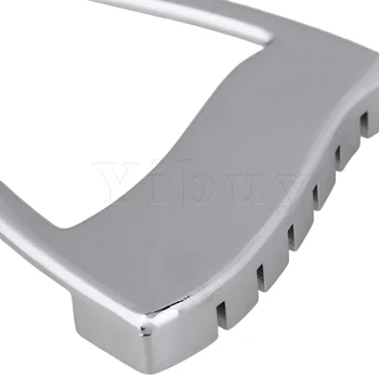 Yibuy Chrome Chitara Pod Tailpiece Pentru Hollowbody Gutiar