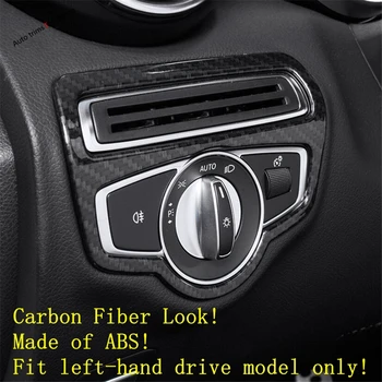 Yimaautotrims Frontal, Comutatoare pentru Lumini Butonul de Acoperi Kit Pentru Mercedes-Benz V-Class V260 W447 - 2018 Interior Semifabricate ABS