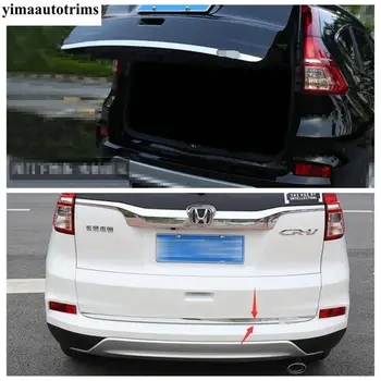 Yimaautotrims Pentru Honda CRV CR-V 2013 - 2016 Portbagajul din Spate Hayon Capac de Acoperire Benzi Tapiterie Kit Exterior