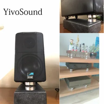 Yivosound HIFI Audio Difuzoare Amplificator de Aluminiu Anti-șoc Amortizor de Șoc Pad Piciorul Picioarele Unghii Tampoane Absorbția Vibrațiilor Standuri